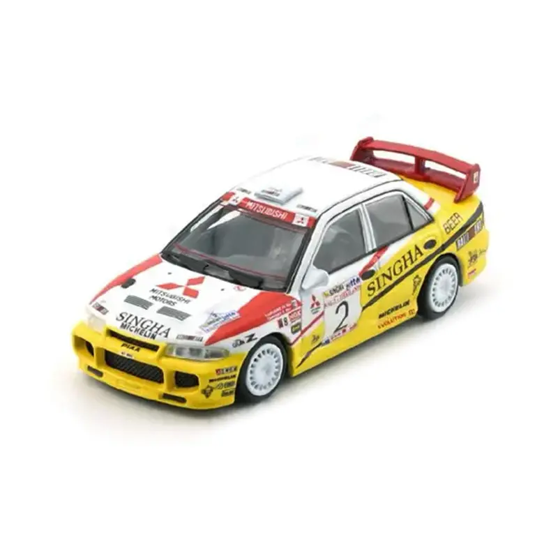 1:64 1995 Rally Of Thailand Singha Ralliart - Mitsubishi Evo Iii -- Bm Creations 1