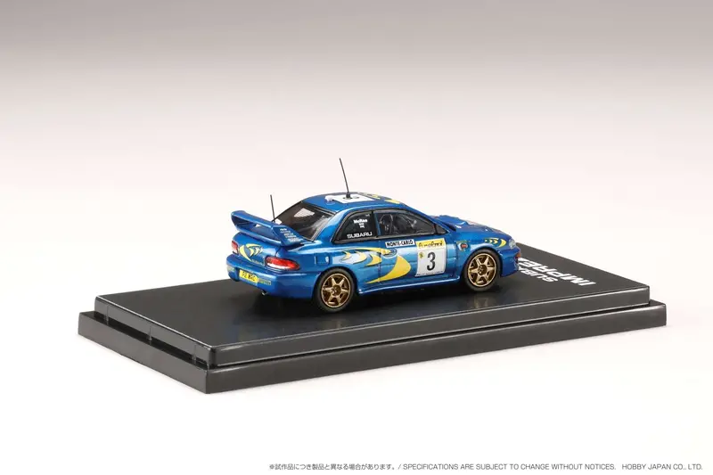 1:64 1997 Colin Mcrae Monte Carlo -- #3 Subaru Impreza Wrc 1997 -- Hobby Japan 2