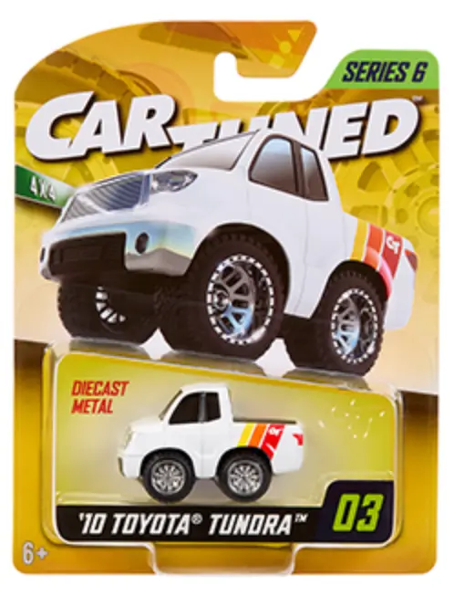 1:64 2010 Toyota Tundra (4X4) -- White -- Cartuned: Mainline Series 6 1