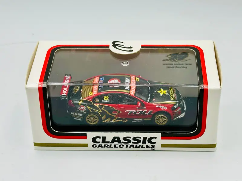 1:64 2012 James Courtney -- #22 Holden Ve Commodore -- Classic Carlectables 2