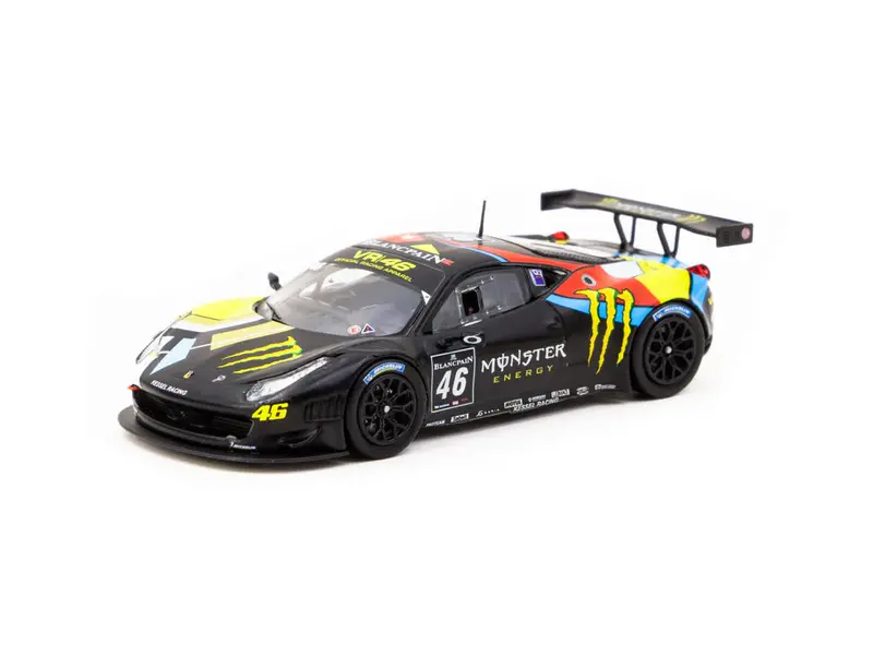 1:64 2012 Valentino Rossi -- Blancpain Endurance -- Ferrari 488 Gt3 -- Tarmac Works 1