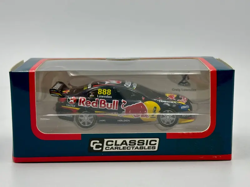 1:64 2014 Craig Lowndes -- #888 Redbull -- Holden Vf Commodore -- Classic Carlec 1