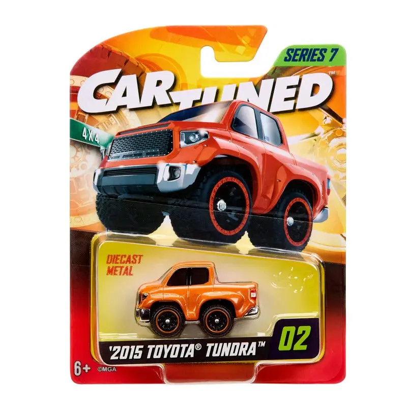 1:64 2015 Toyota Tundra (4X4) -- Dark Orange -- Cartuned: Mainline Series 7 1