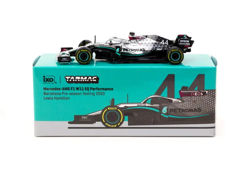1:64 2020 Lewis Hamilton - Pre-Season Testing -- Mercedes W11 -- Tarmac Works F1 1