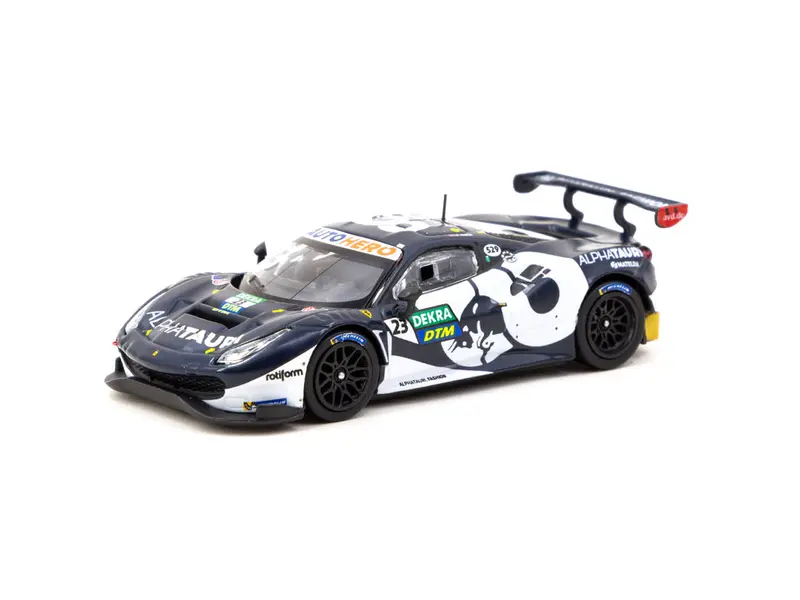 1:64 2021 Alex Albon -- Ferrari 488 Gt3 Dtm -- Tarmac Works X Ixo Models 1