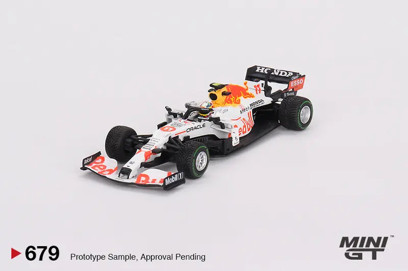 1:64 2021 Sergio Perez -- Turkish Gp -- Red Bull Rb16b F1 -- Mini Gt Mgt00679 2