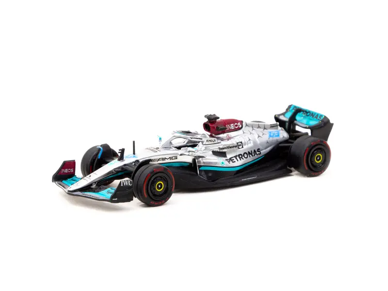 1:64 2022 George Russell -- Sao Paulo Gp Winner -- Mercedes W13 -- Tarmac Works 2