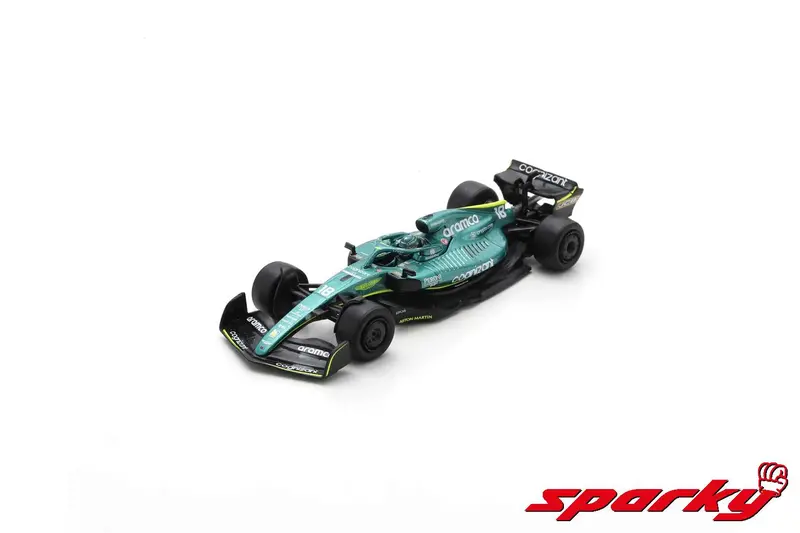 1:64 2022 Lance Stroll -- #18 Aston Martin Amr22 -- Spark F1 1