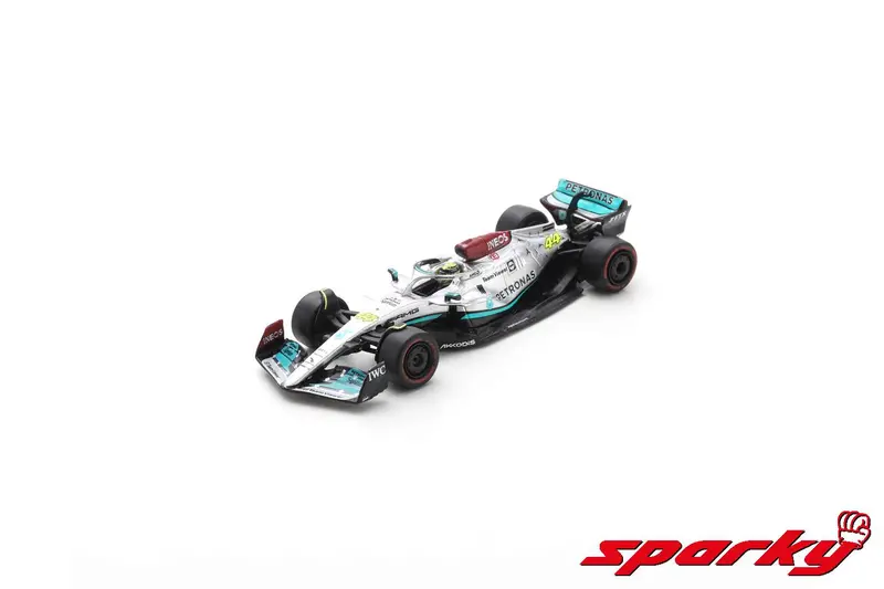 1:64 2022 Lewis Hamilton -- #44 Mercedes-Amg W13 E -- Spark F1 1