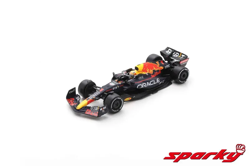 1:64 2022 Max Verstappen -- #1 Red Bull Rb18 -- Spark F1 1