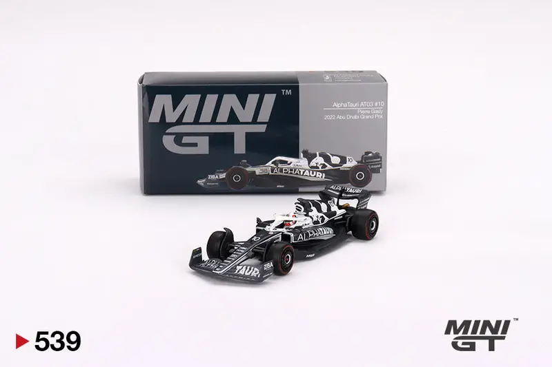 1:64 2022 Pierre Gasly -- Abu Dhabi Gp -- Alphatauri At03 F1 -- Mini Gt Mgt00539 1