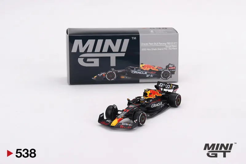 1:64 2022 Sergio Perez -- Abu Dhabi Gp -- Red Bull Rb18 F1 -- Mini Gt Mgt00538 1
