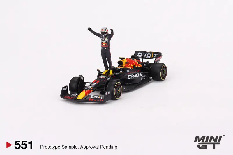 1:64 2022 Sergio Perez -- Monaco Gp Winner -- Red Bull Rb18 -- Mini Gt Mgt00551 1