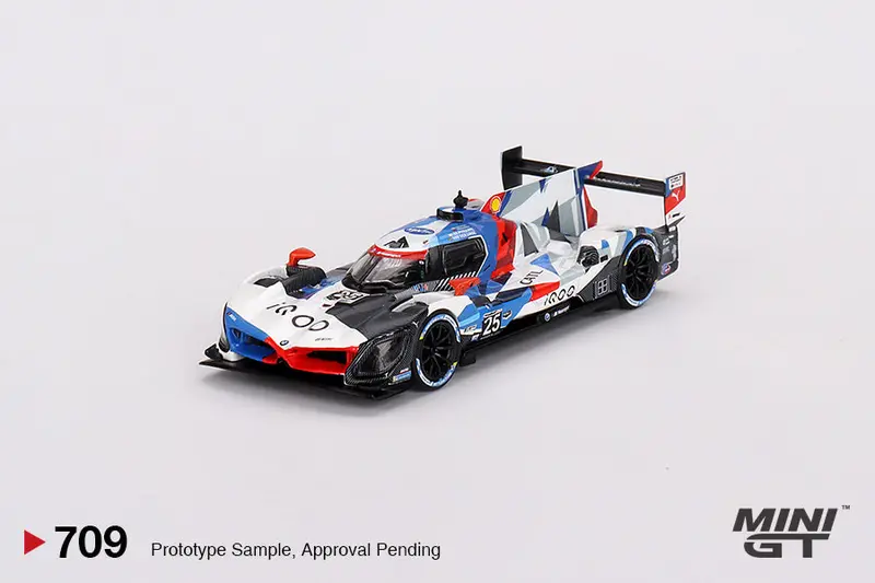 1:64 2023 Imsa Sebring 12 Hrs -- #25 Bmw M Hybrid V8 -- Mini Gt 1