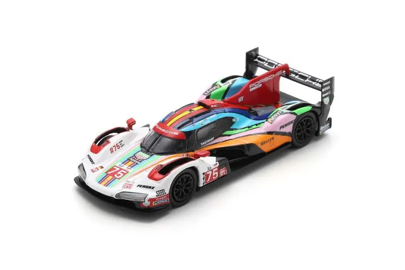 1:64 2023 Le Mans 24H -- #75 Porsche 963 Penske Motorsport -- Spark 1
