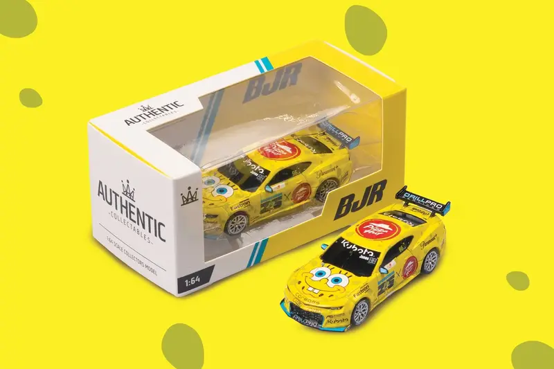 1:64 2023 Macauley Jones -- Spongebob Squarepants -- #96 Camaro -- Authentic 1