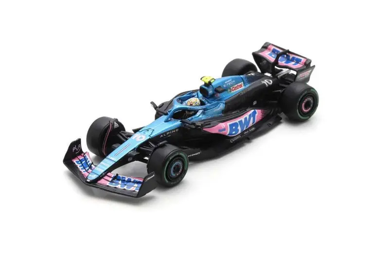 1:64 2023 Pierre Gasly -- #10 Alpine A523 -- Spark F1 1