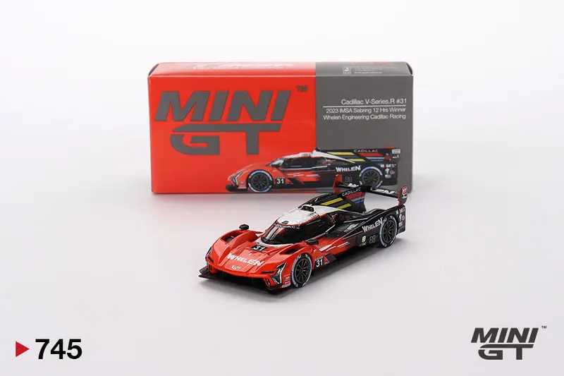 1:64 2023 Sebring 12 Hr Winner -- #31 Cadillac V-Series.R -- Mini Gt Mgt00745 1