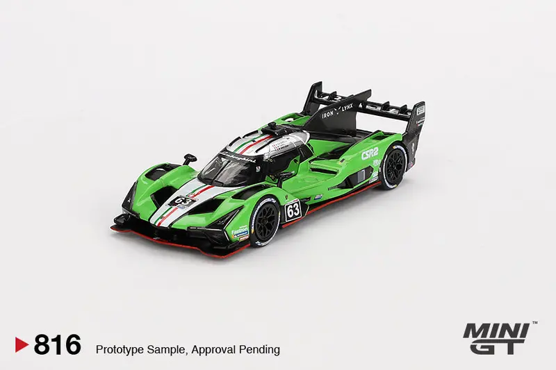 1:64 2024 Imsa Sebring 12H -- #63 Lamborghini Sc63 -- Mini Gt Mgt00816 2