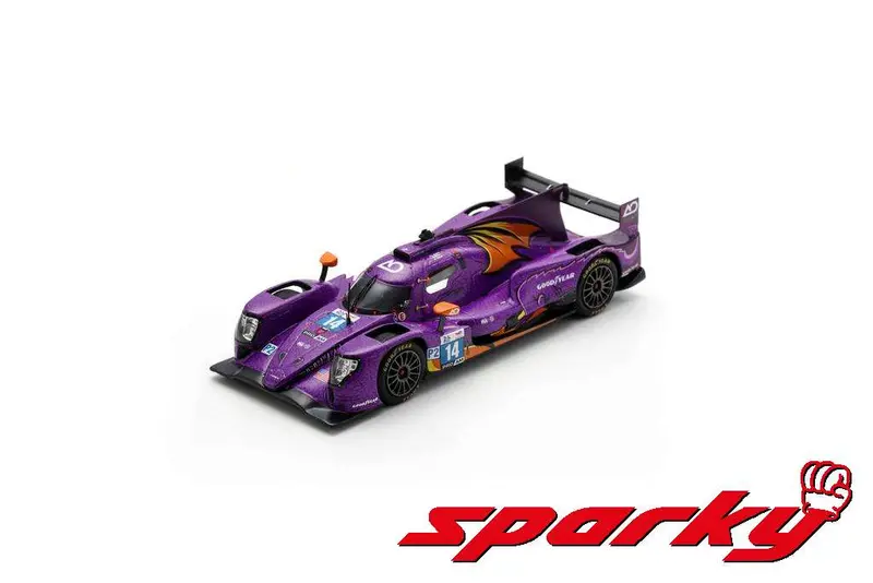 1:64 2024 Le Mans 24H Lmp2 -- #14 Ao Racing "Spike The Dragon" -- Spark Y399 1