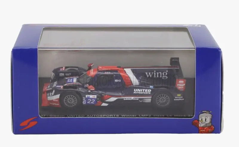 1:64 2024 Le Mans 24H Lmp2 Winner -- #22 United Autosports -- Spark Y398 2