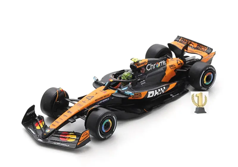 1:64 2025 Lando Norris - Australian Gp Winner - #4 Mclaren Mcl39 - Spark F1 Y429 1
