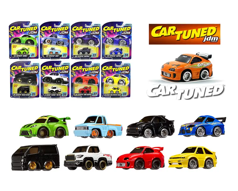 1:64 (8-Piece Set) Jdm Tuners Series 3 Assortment -- Cartuned 1