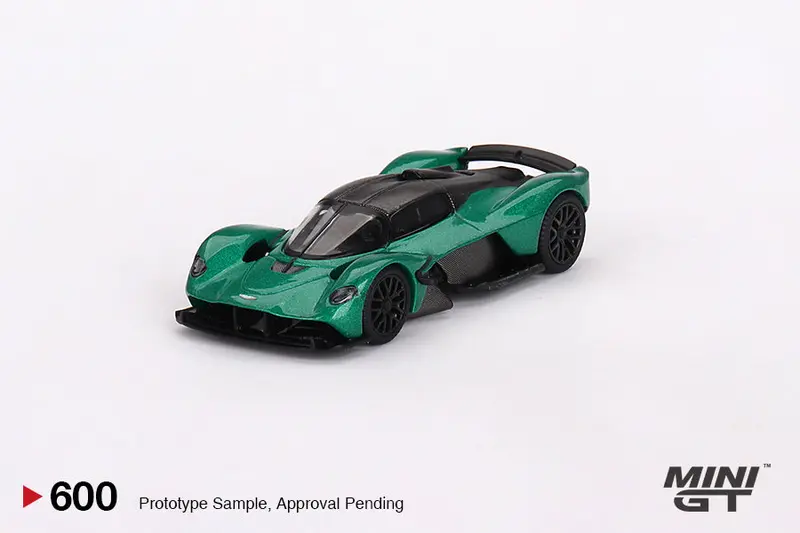 1:64 Aston Martin Valkyrie -- Aston Martin Racing Green -- Mini Gt 1