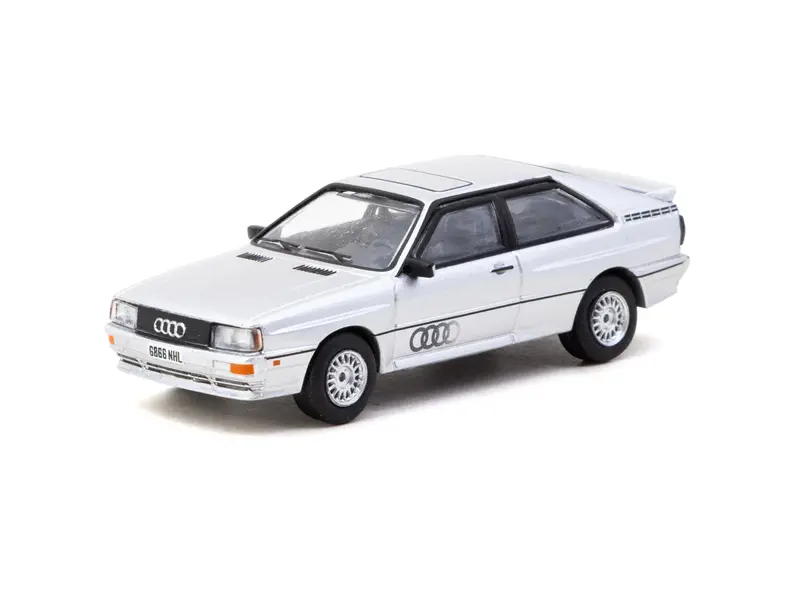 1:64 Audi Quattro -- Silver -- Tarmac Works X Schuco 1