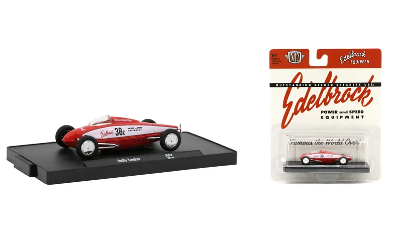 1:64 Belly Tanker -- Edelbrock #38C Red/White -- M2 Machines 1