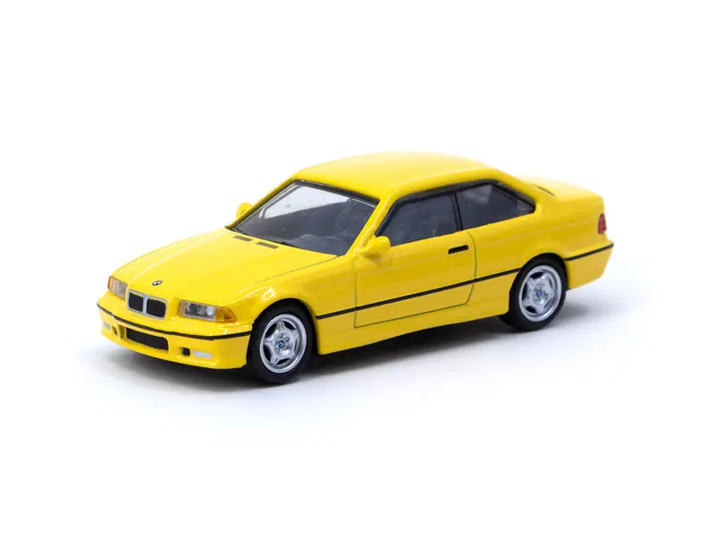 1:64 Bmw M3 (E36) -- Yellow -- Tarmac Works X Schuco 1