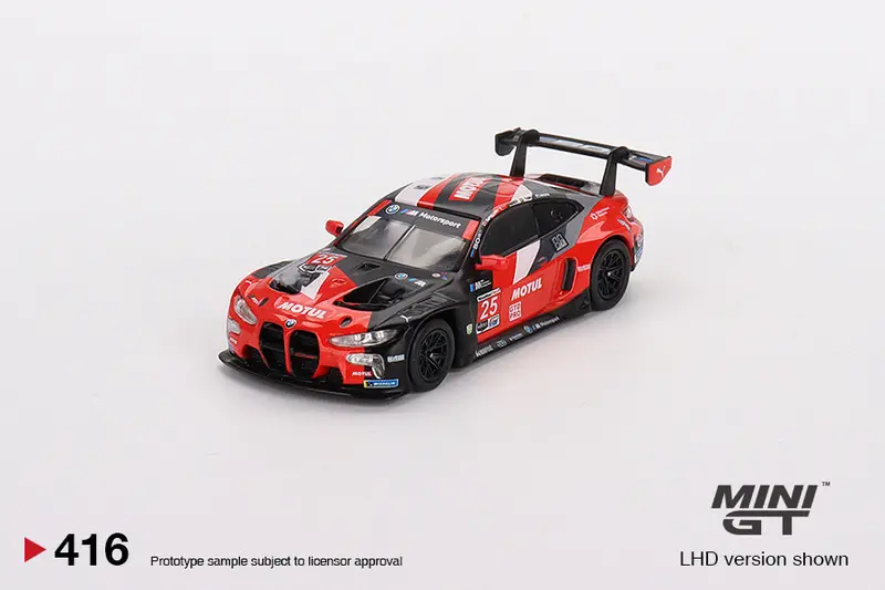 1:64 Bmw M4 Gt3 -- #25 Bmw Team Rll 2022 Imsa Daytona 24 Hrs -- Mini Gt 1