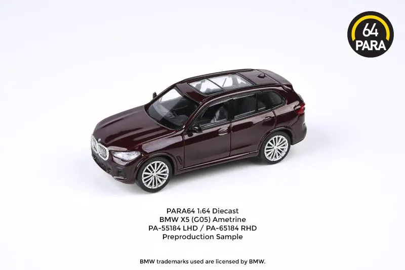 1:64 Bmw X5 G05 -- Ametrine Rhd -- Para64 1