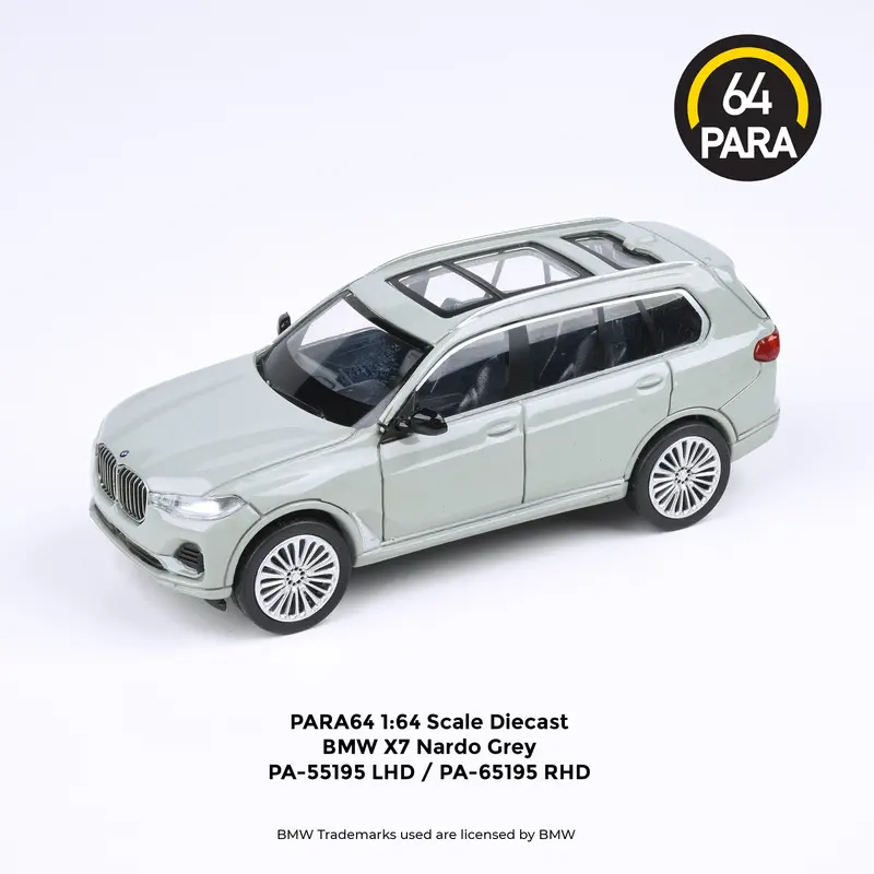 1:64 Bmw X7 -- Nardo Grey -- Para64 1