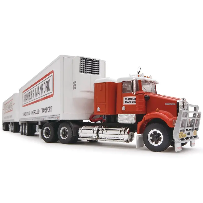 1:64 Brambles Manford Road Train - Kenworth Prime Mover - Highway Replicas Truck 1