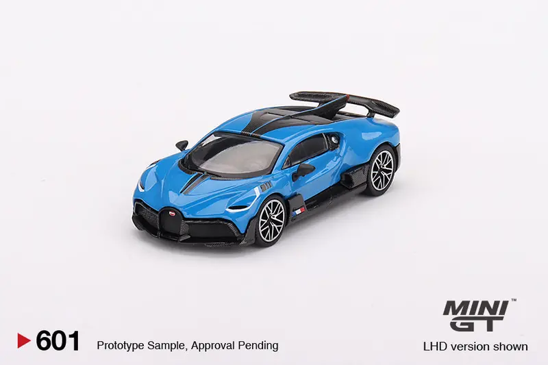 1:64 Bugatti Divo -- Blu Bugatti (Blue) -- Mini Gt 1