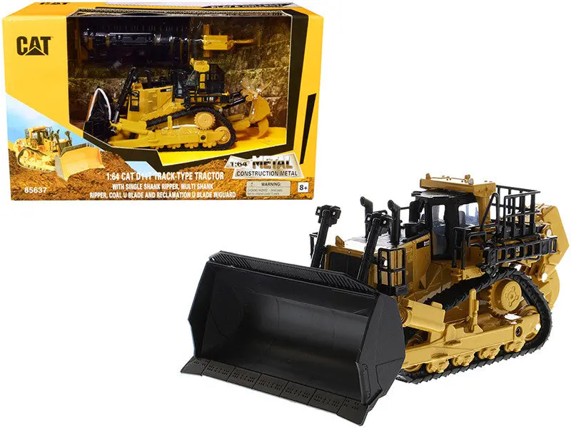 1:64 Cat D11t Track-Type Tractor W/Attachments -- Diecast Masters Caterpillar 1