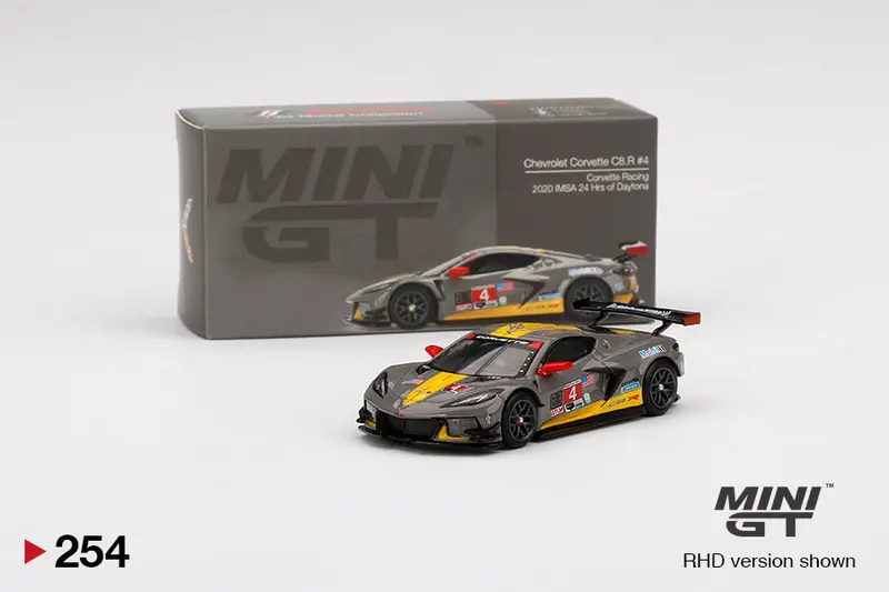 1:64 Chevrolet Corvette C8.R -- #4 2020 Imsa 24 Hrs Of Daytona -- Mini Gt 1