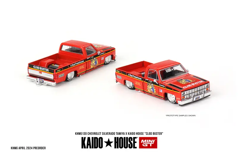 1:64 Chevrolet Silverado -- Clod Buster -- Tamiya X Kaido House Khmg130 1