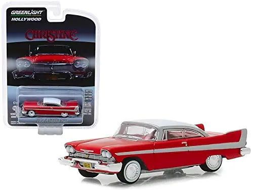 1:64 Christine -- 1958 Plymouth Fury - Red -- Greenlight 44830 1