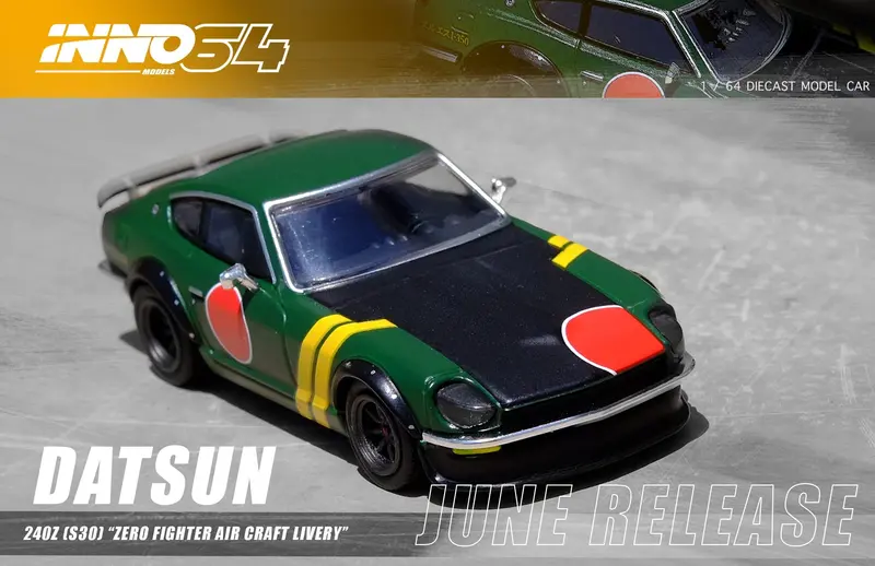 1:64 Datsun 240Z -- Zero Fighter Air Craft Livery -- Inno64 1