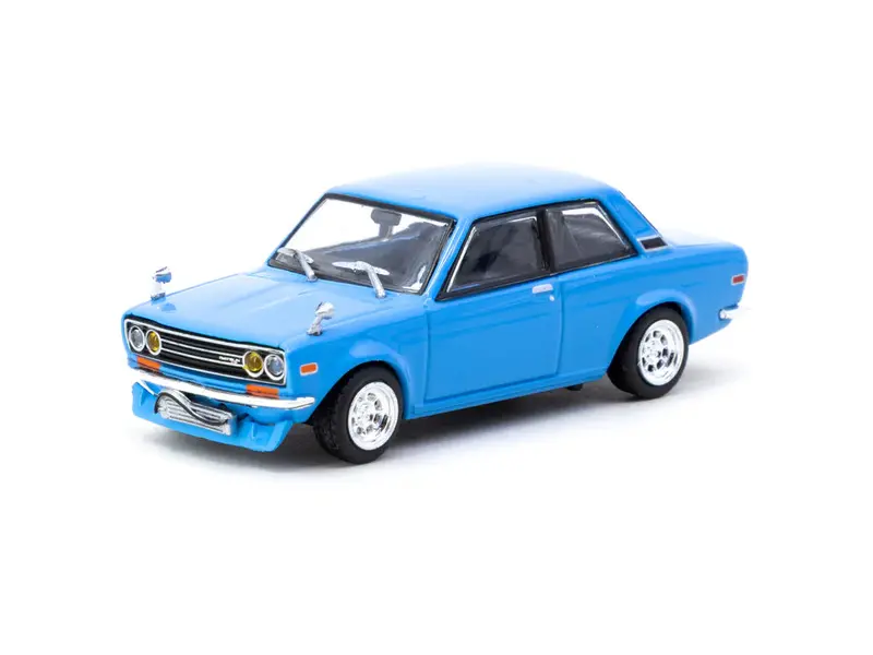 1:64 Datsun 510 -- Light Blue -- Tarmac Works 1