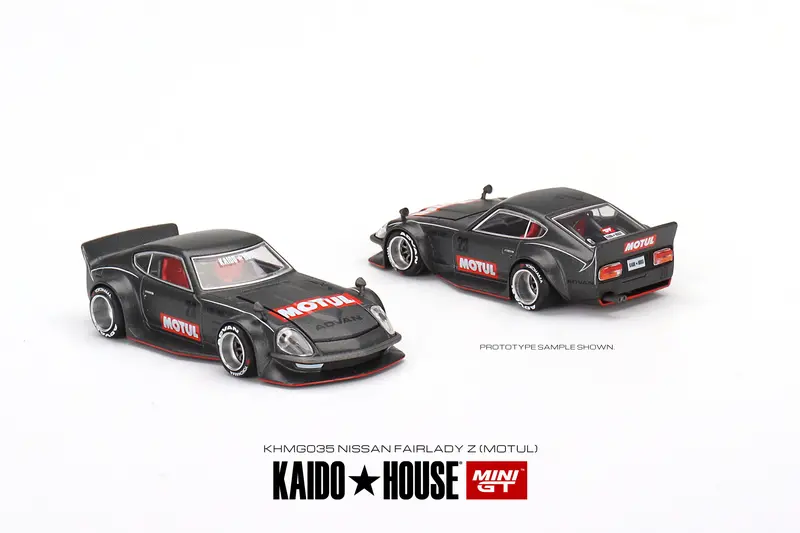 1:64 Datsun Kaido Fairlady Z -- Motul V1 -- Kaido House X Mini Gt 1