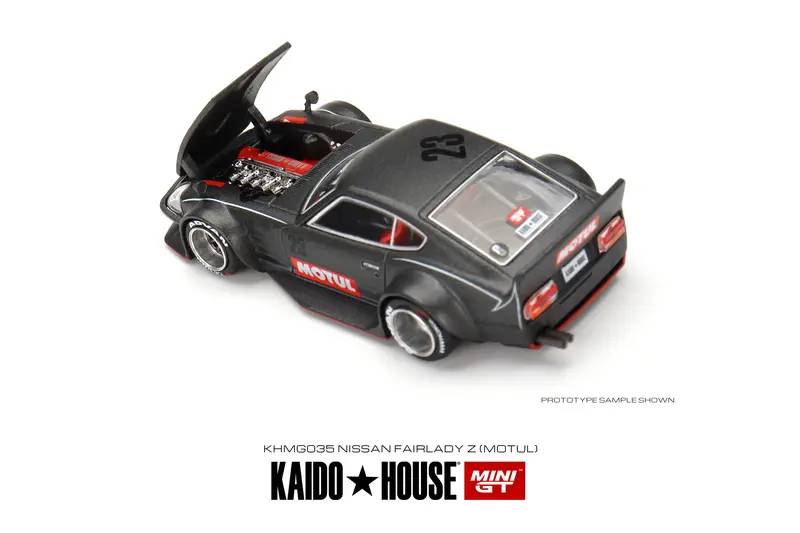 1:64 Datsun Kaido Fairlady Z -- Motul V1 -- Kaido House X Mini Gt 2