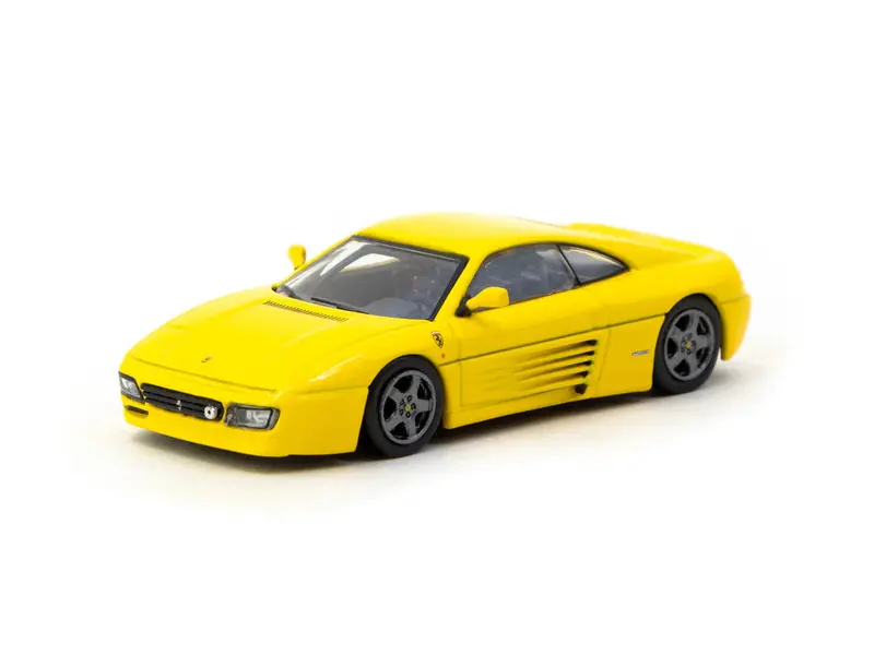 1:64 Ferrari 348 Challenge -- Yellow -- Tarmac Works X Ixo 1