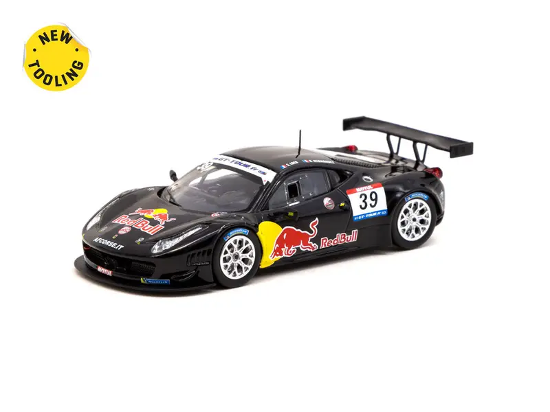 1:64 Ferrari 458 Italia Gt3 Gt Tour 2011 -- S. Loeb/B. Hernandez -- Tarmac Works 1