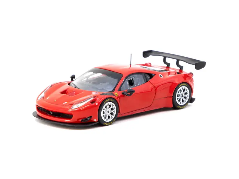 1:64 Ferrari 458 Italia Gt3 -- Red -- Tarmac Works X Ixo Models 1