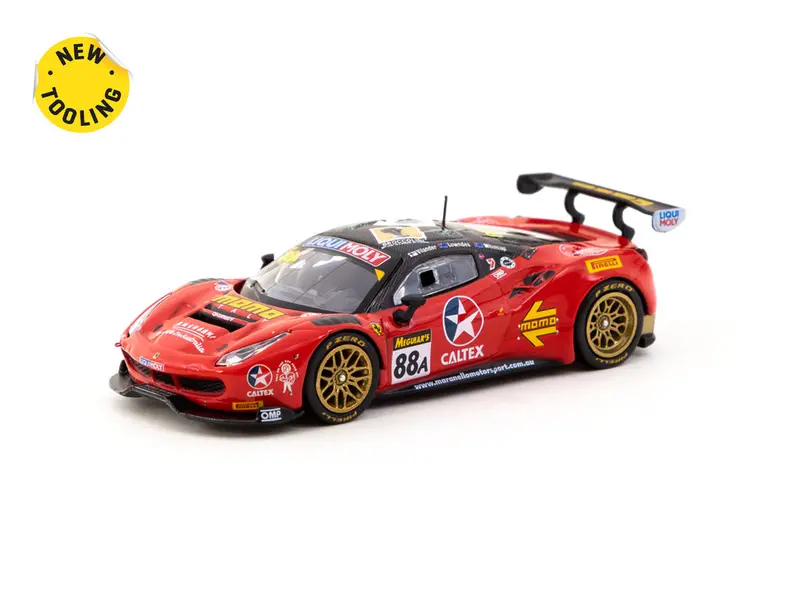 1:64 Ferrari 488 Gt3 -- 2017 Bathurst 12 Hour Winner -- Tarmac Works 1
