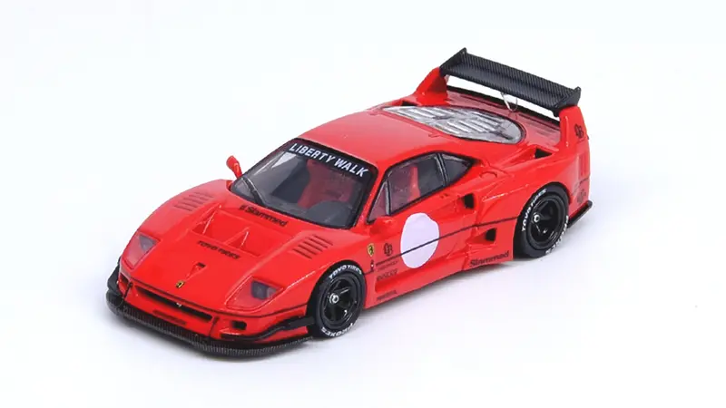 1:64 Ferrari F40 Lbwk -- Red -- Inno64 1