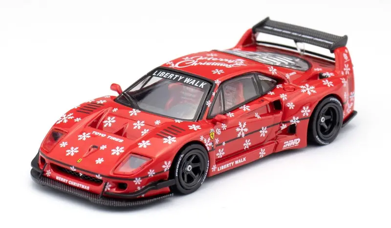 1:64 Ferrari F40 Lbwk -- Xmas Christmas Special Edition 2023 -- Inno64 1